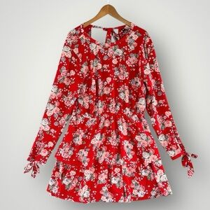 🎉5 for $45🎉 H&M Divided floral dress size 14